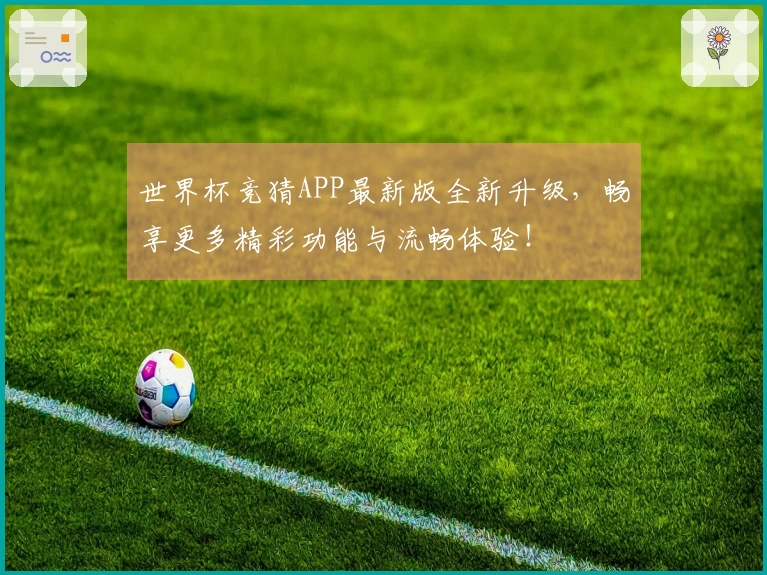 世界杯竞猜APP最新版全新升级,畅享更多精彩功能与流畅体验!